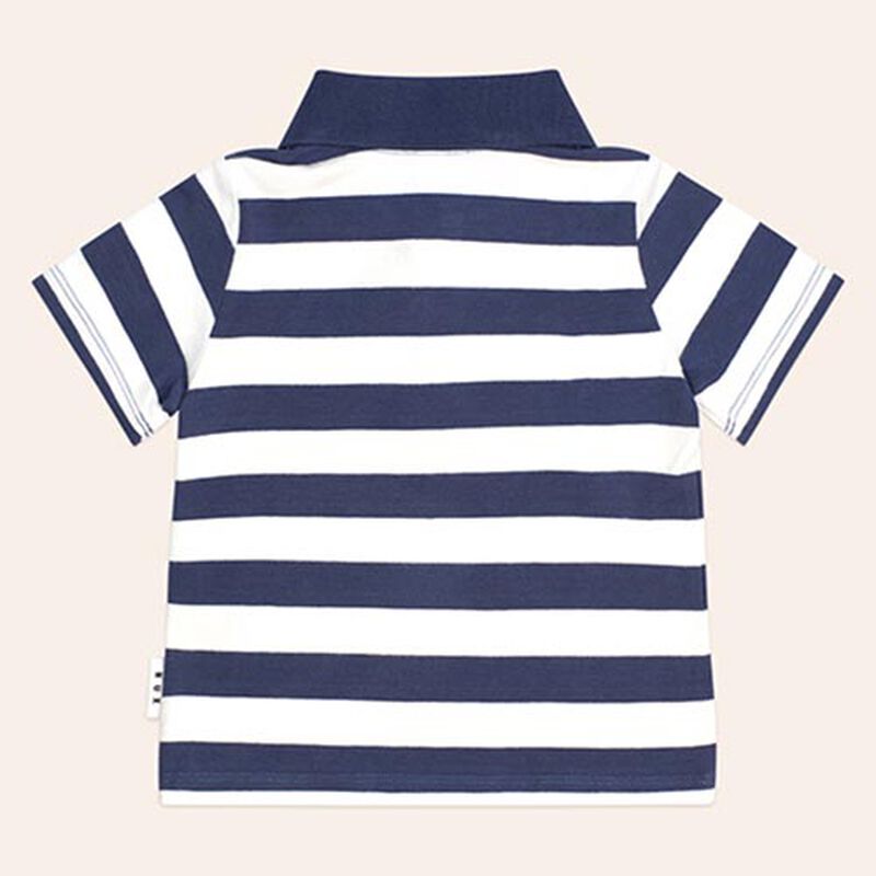 Huxbaby Stripe Polo Tee 3M-2Y image number 1